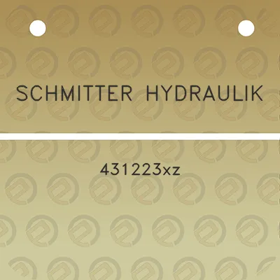 schmitter-hydraulik-431223xz