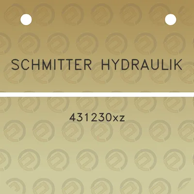 schmitter-hydraulik-431230xz