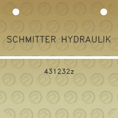 schmitter-hydraulik-431232z