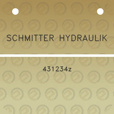 schmitter-hydraulik-431234z