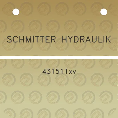 schmitter-hydraulik-431511xv