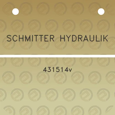 schmitter-hydraulik-431514v