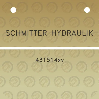 schmitter-hydraulik-431514xv