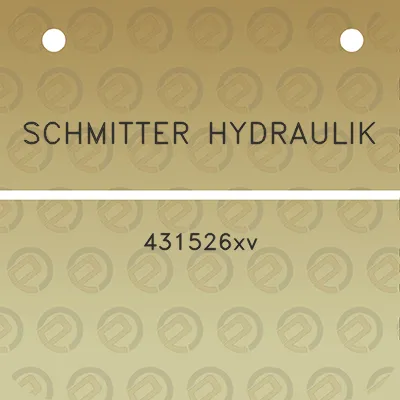 schmitter-hydraulik-431526xv