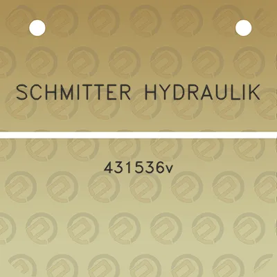 schmitter-hydraulik-431536v