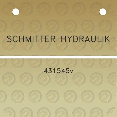 schmitter-hydraulik-431545v