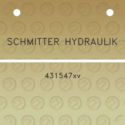 schmitter-hydraulik-431547xv