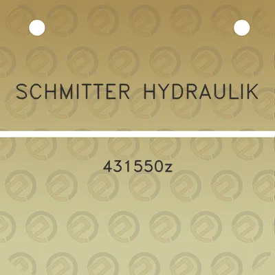 schmitter-hydraulik-431550z