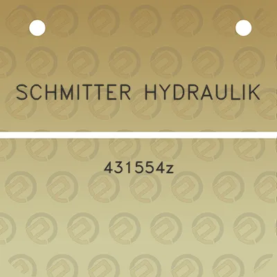 schmitter-hydraulik-431554z