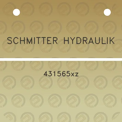 schmitter-hydraulik-431565xz