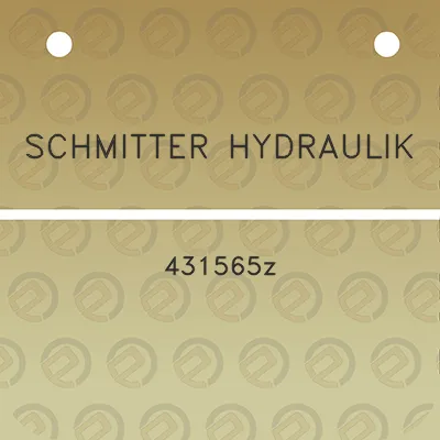 schmitter-hydraulik-431565z