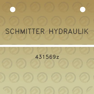 schmitter-hydraulik-431569z