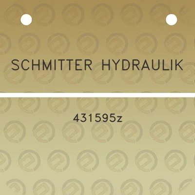 schmitter-hydraulik-431595z