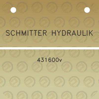 schmitter-hydraulik-431600v