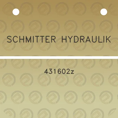 schmitter-hydraulik-431602z