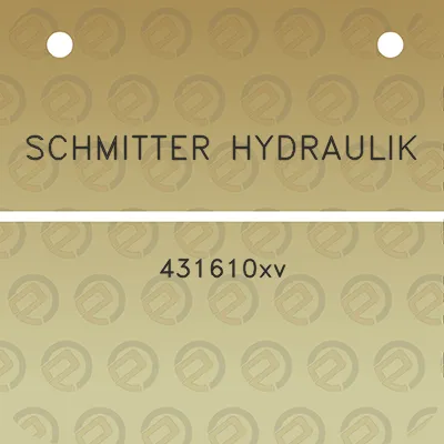 schmitter-hydraulik-431610xv