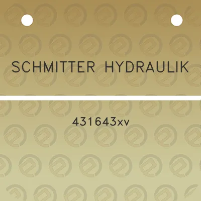 schmitter-hydraulik-431643xv