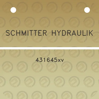 schmitter-hydraulik-431645xv