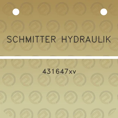 schmitter-hydraulik-431647xv