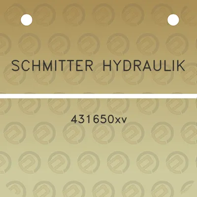 schmitter-hydraulik-431650xv