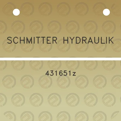 schmitter-hydraulik-431651z