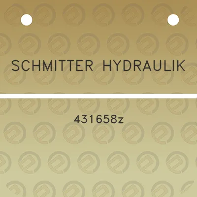 schmitter-hydraulik-431658z