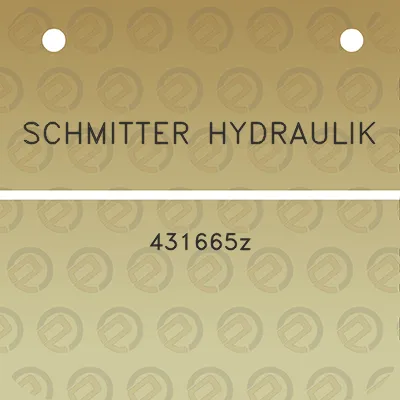 schmitter-hydraulik-431665z