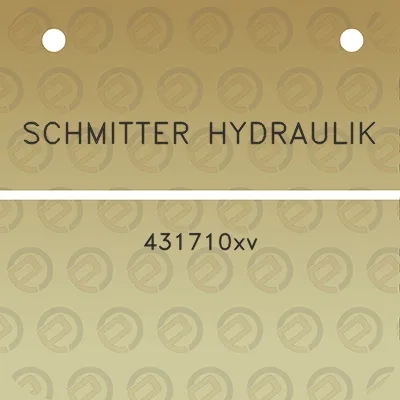 schmitter-hydraulik-431710xv