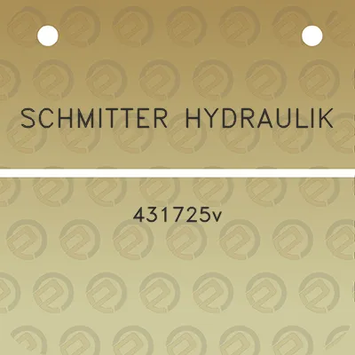 schmitter-hydraulik-431725v