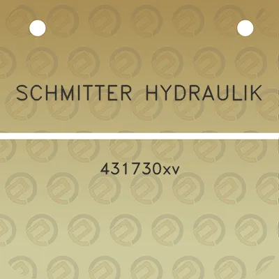 schmitter-hydraulik-431730xv