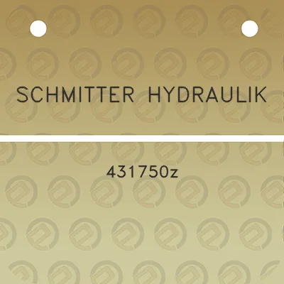 schmitter-hydraulik-431750z