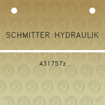 schmitter-hydraulik-431757z