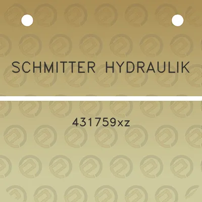 schmitter-hydraulik-431759xz