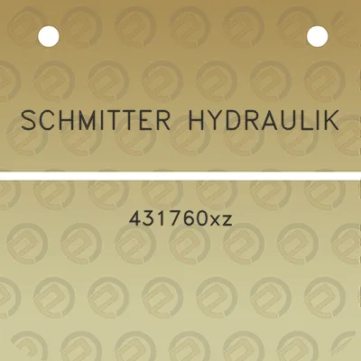 schmitter-hydraulik-431760xz