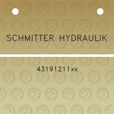 schmitter-hydraulik-43191211xv