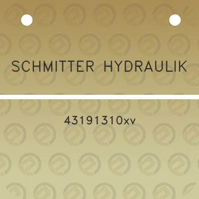 schmitter-hydraulik-43191310xv