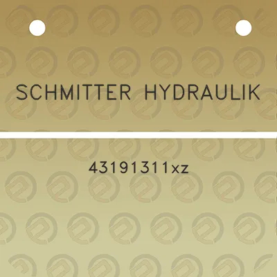 schmitter-hydraulik-43191311xz