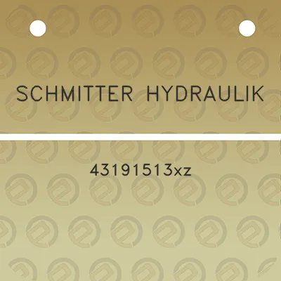 schmitter-hydraulik-43191513xz