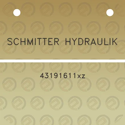 schmitter-hydraulik-43191611xz