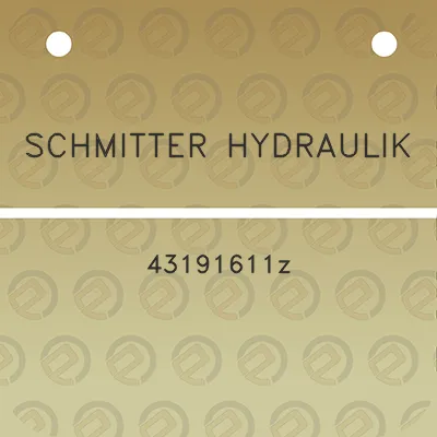 schmitter-hydraulik-43191611z