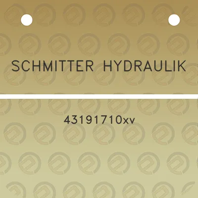 schmitter-hydraulik-43191710xv