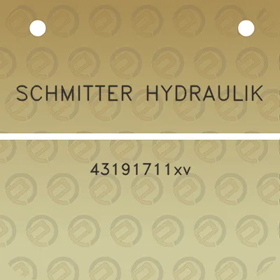 schmitter-hydraulik-43191711xv