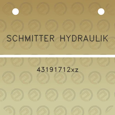 schmitter-hydraulik-43191712xz