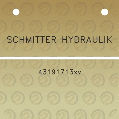 schmitter-hydraulik-43191713xv