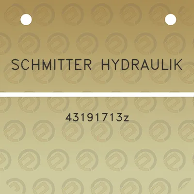 schmitter-hydraulik-43191713z