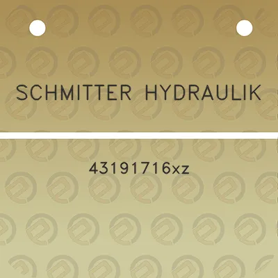 schmitter-hydraulik-43191716xz