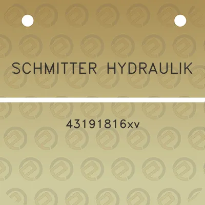 schmitter-hydraulik-43191816xv