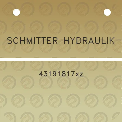 schmitter-hydraulik-43191817xz