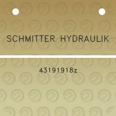 schmitter-hydraulik-43191918z