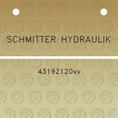 schmitter-hydraulik-43192120xv